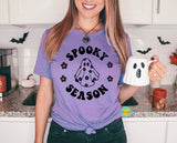SPOOKY SEASON FLORAL SCREEN PRINT RTS