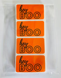 HEY BOO STICKER -- 50 COUNT