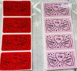 THANK YOU FOR SHOPPING SMALL CONVERSATION HEARTS-- 50 COUNT