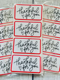 THANKFUL FOR YOU HEART -- 50 COUNT